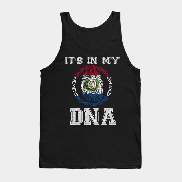 Paraguay  It's In My DNA - Gift for Paraguayan From Paraguay Tank Top by Country Flags